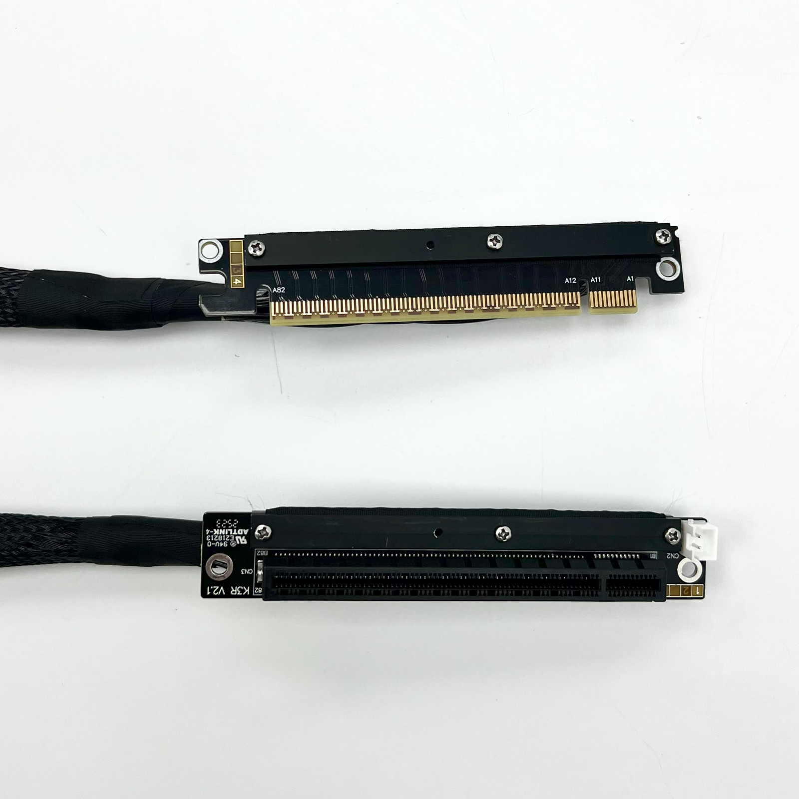 สายต่อขยายการ์ดจอแบบดูดกลับสอง - Pcie 5.0 Gpu Riser Cable บทวิจารณ์และราคา