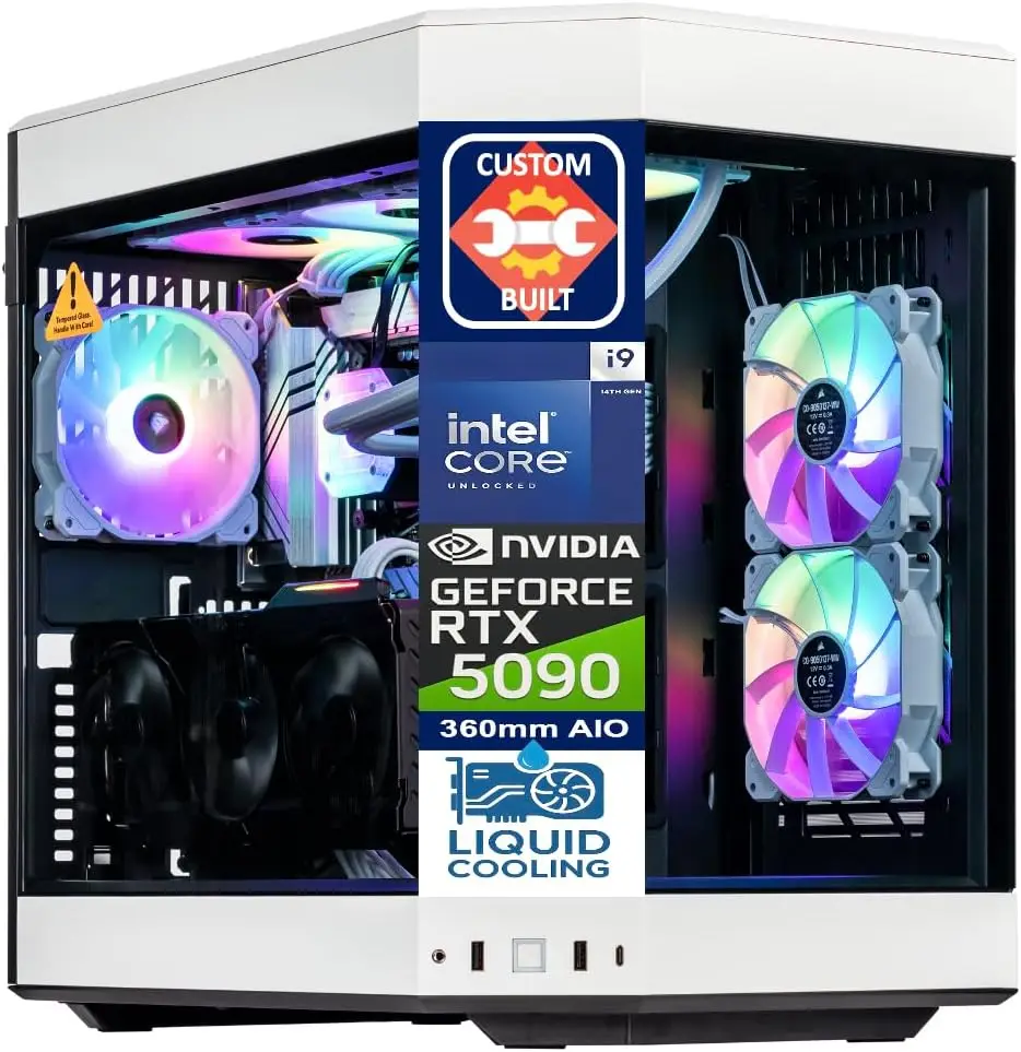 Velztorm White Praetix คอมพิวเ - Rtx 5090 32Gb บทวิจารณ์และราคา