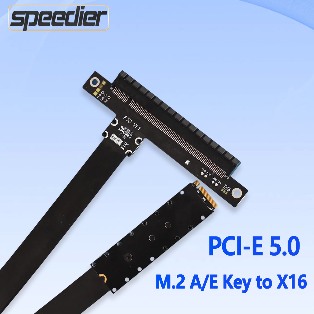 สายต่อขยายการ์ดจอ PCIe 5.0 X16 - Pcie 5.0 Gpu Riser Cable บทวิจารณ์และราคา
